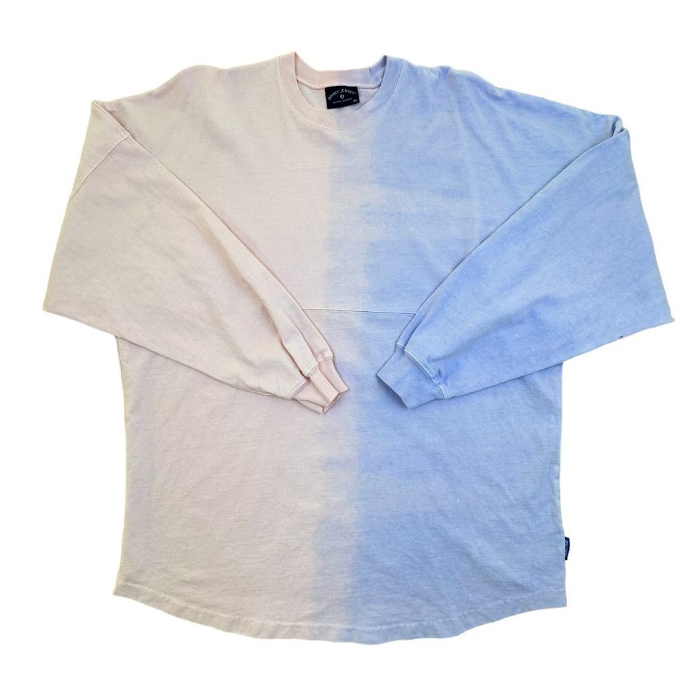 New Spirit Jersey Long Sleeve Ombré 💜💗 Pink& Purple Color 100% Cotton